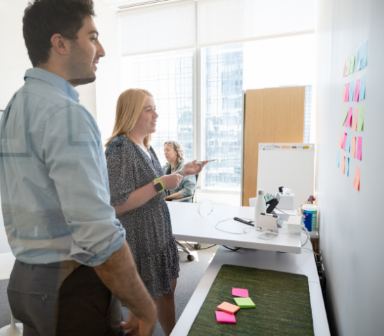 employees in meeting